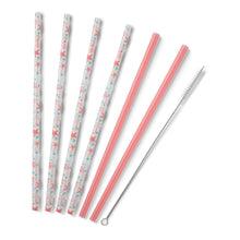Load image into Gallery viewer, Swig Starfish &amp; Coral Reusable Straw Set