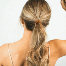 Load image into Gallery viewer, Millennial Pink Teleties Large 3-Pack Hair Ties