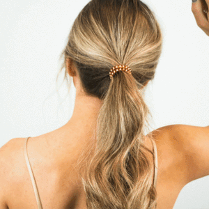 Millennial Pink Teleties Large 3-Pack Hair Ties